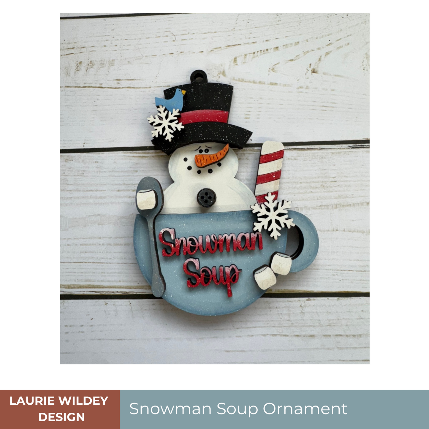 Ornament |Snowman Soup