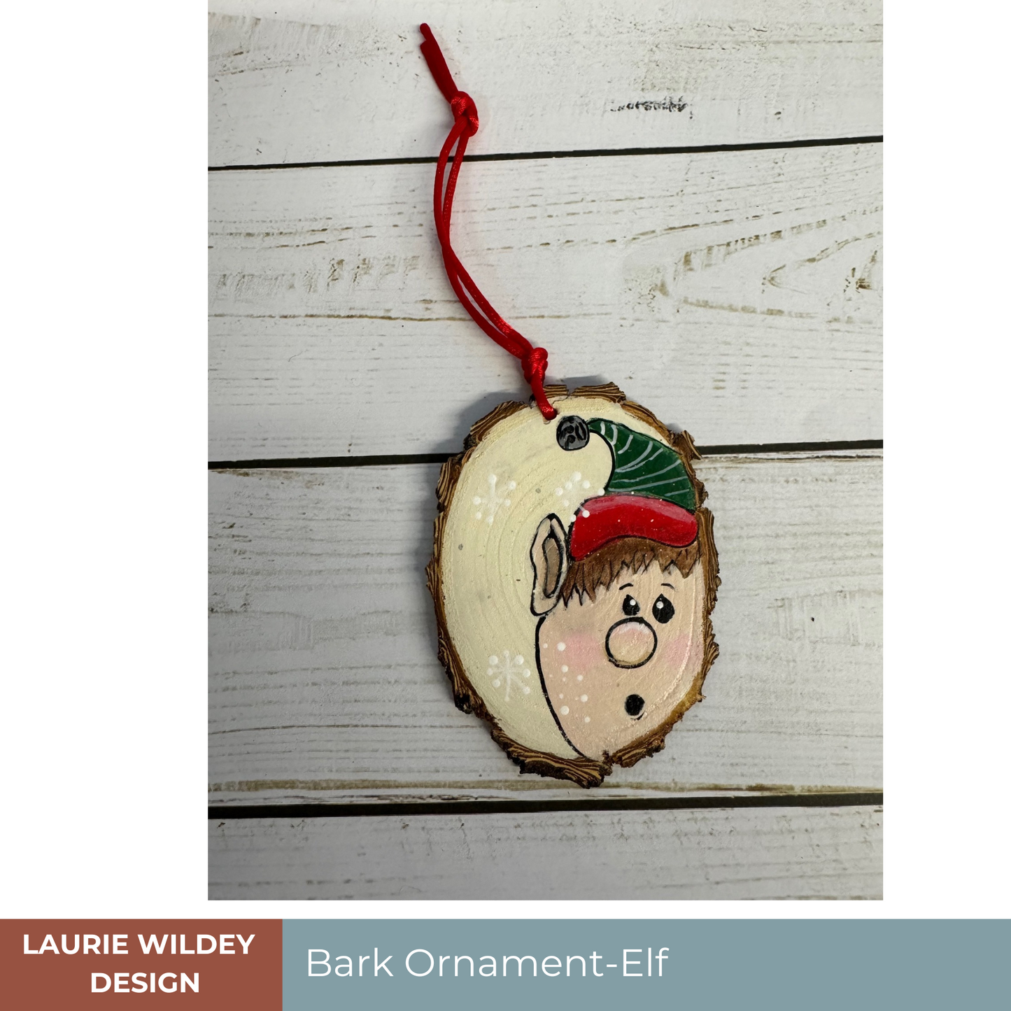 Bark Ornament | Elf