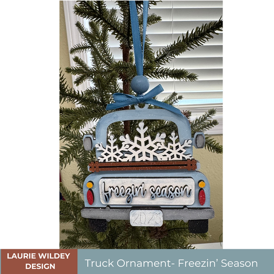 DIY Kit | Truck Ornament| Freezin' Season