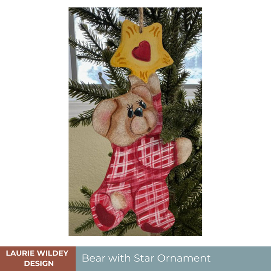 Ornament | Bear with Star Ornament
